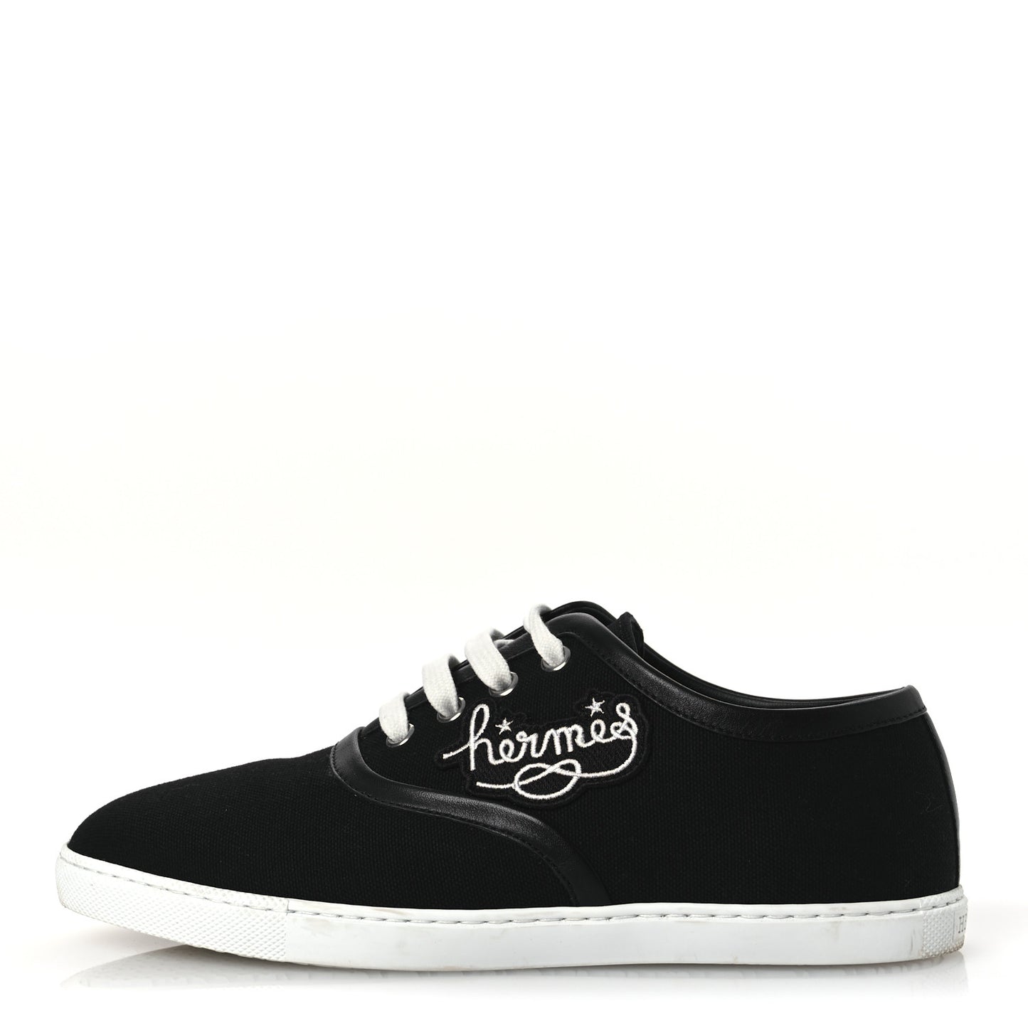 Canvas Embroidered Innocent Sneakers 38 Black