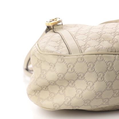 Gucci Guccissima Medium Twins Shoulder Bag Off White 6 of 15
