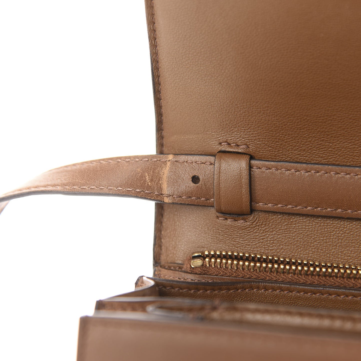 Box Calfskin Medium Classic Box Flap Bag Camel