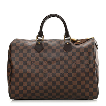 Louis Vuitton Damier Ebene Speedy 35 1 of 25
