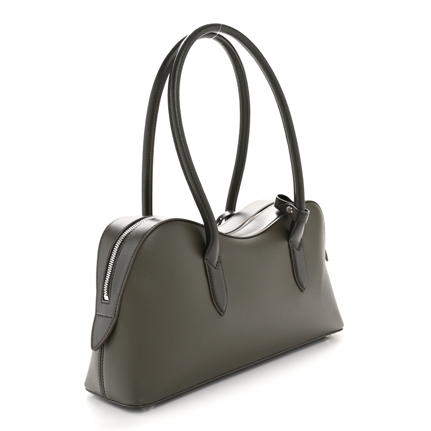 Stella McCartney Eco Grainy Alter Mat Ryder Shoulder Bag Dark Olive 3 of 10