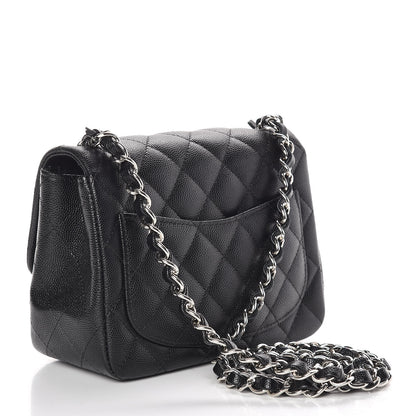Chanel Caviar Quilted Mini Square Flap Black 3 of 11