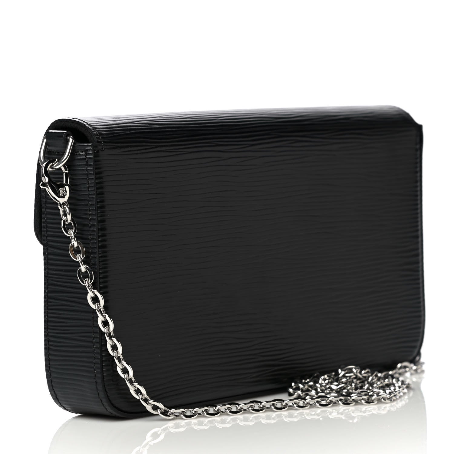 Louis Vuitton Epi Pochette Felicie Black 4 of 11