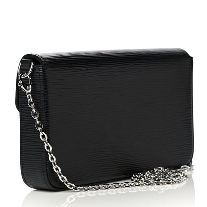 Louis Vuitton Epi Pochette Felicie Black 4 of 11