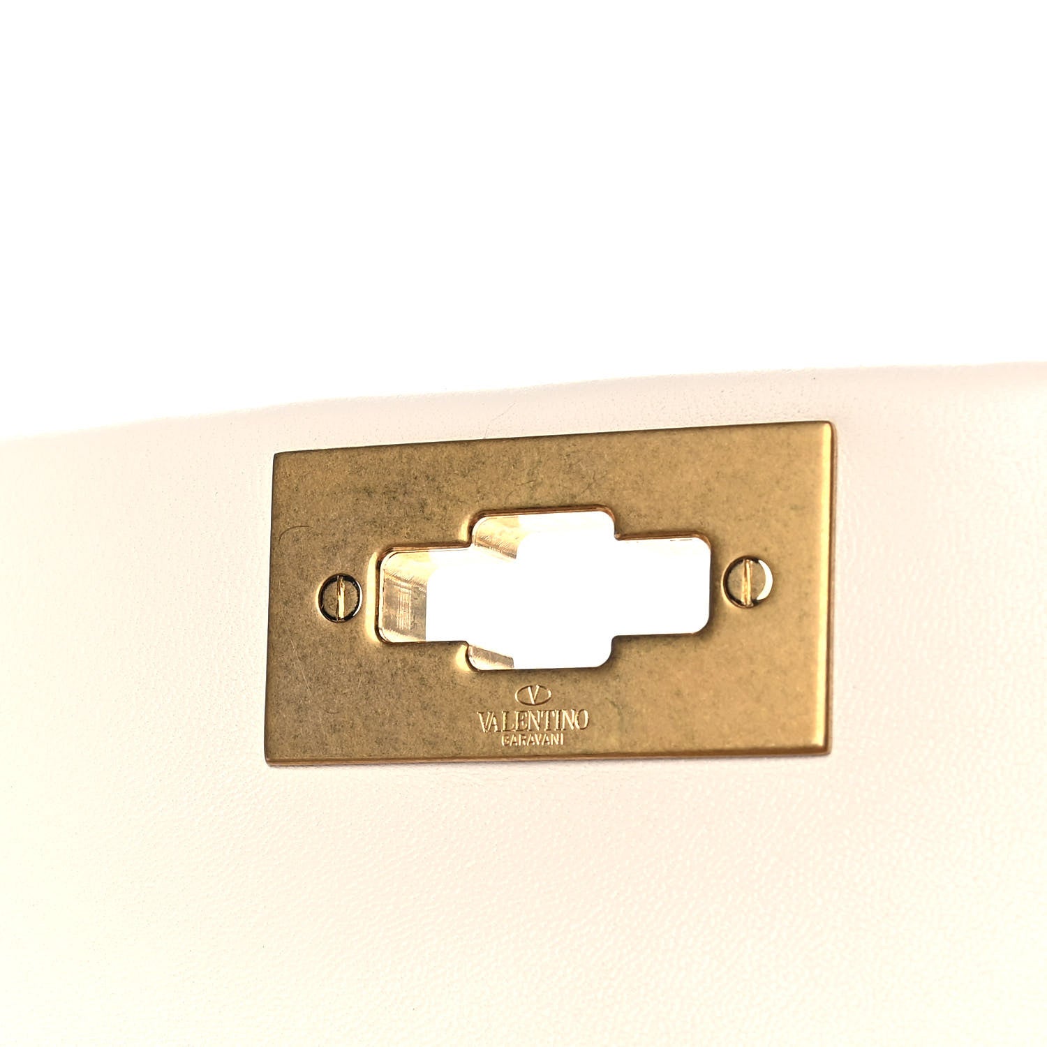Valentino Garavani Nappa Medium Roman Stud Shoulder Bag Ivory 7 of 10