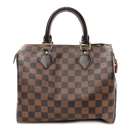 Louis Vuitton Damier Ebene Speedy 25 1 of 10