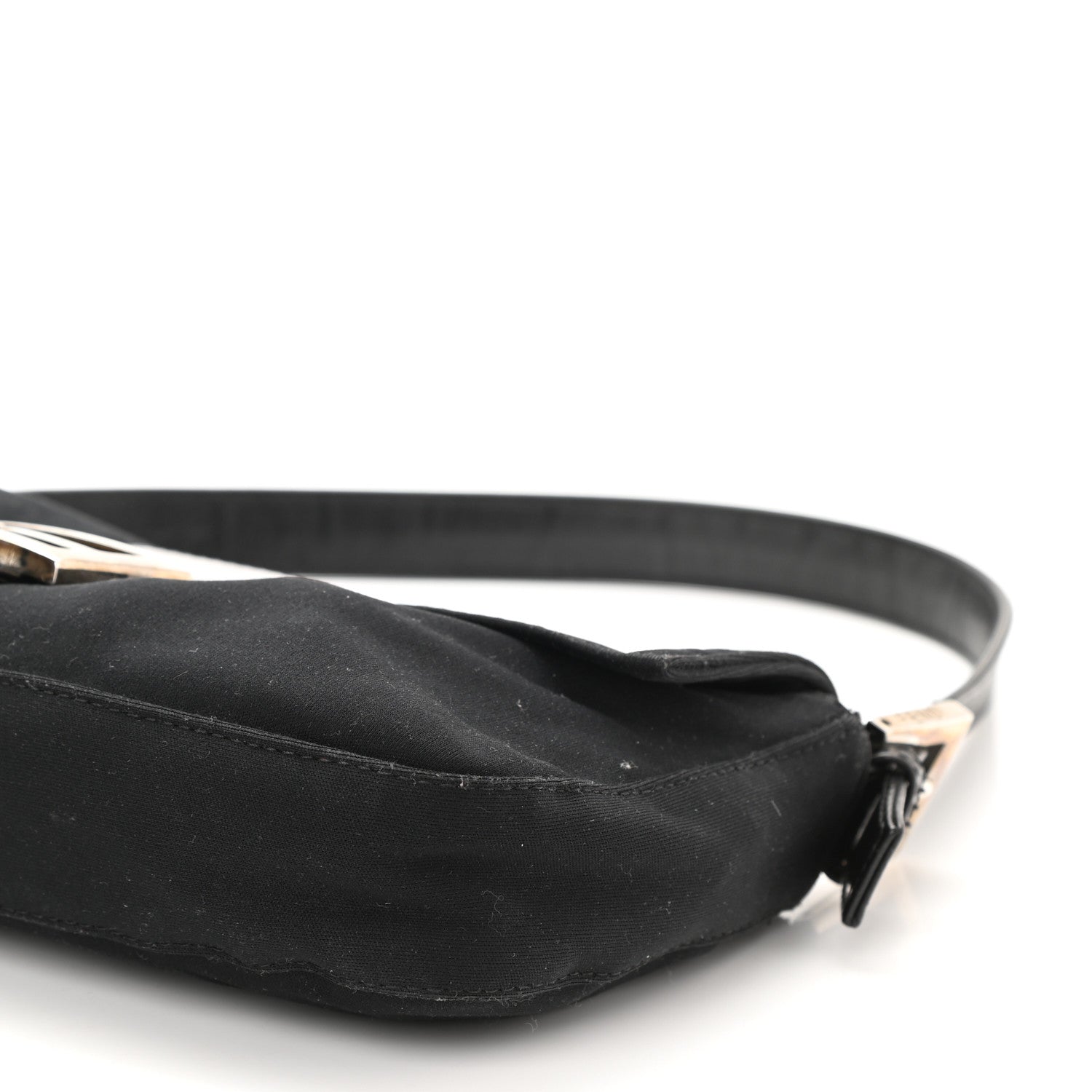 Fendi Nylon Baguette Bag Black 8 of 8