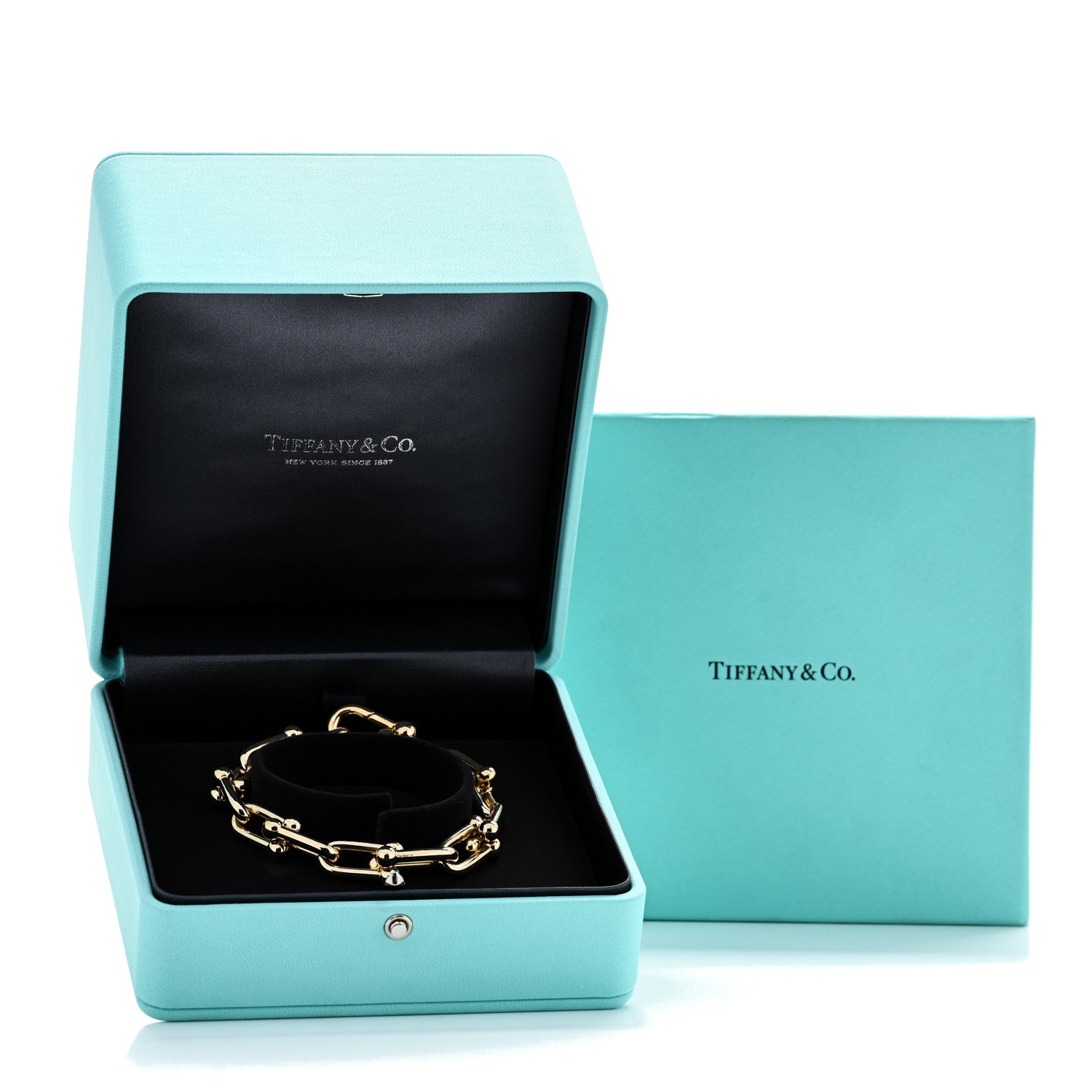 Tiffany 18K Yellow Gold Large HardWear Link Bracelet 1774866