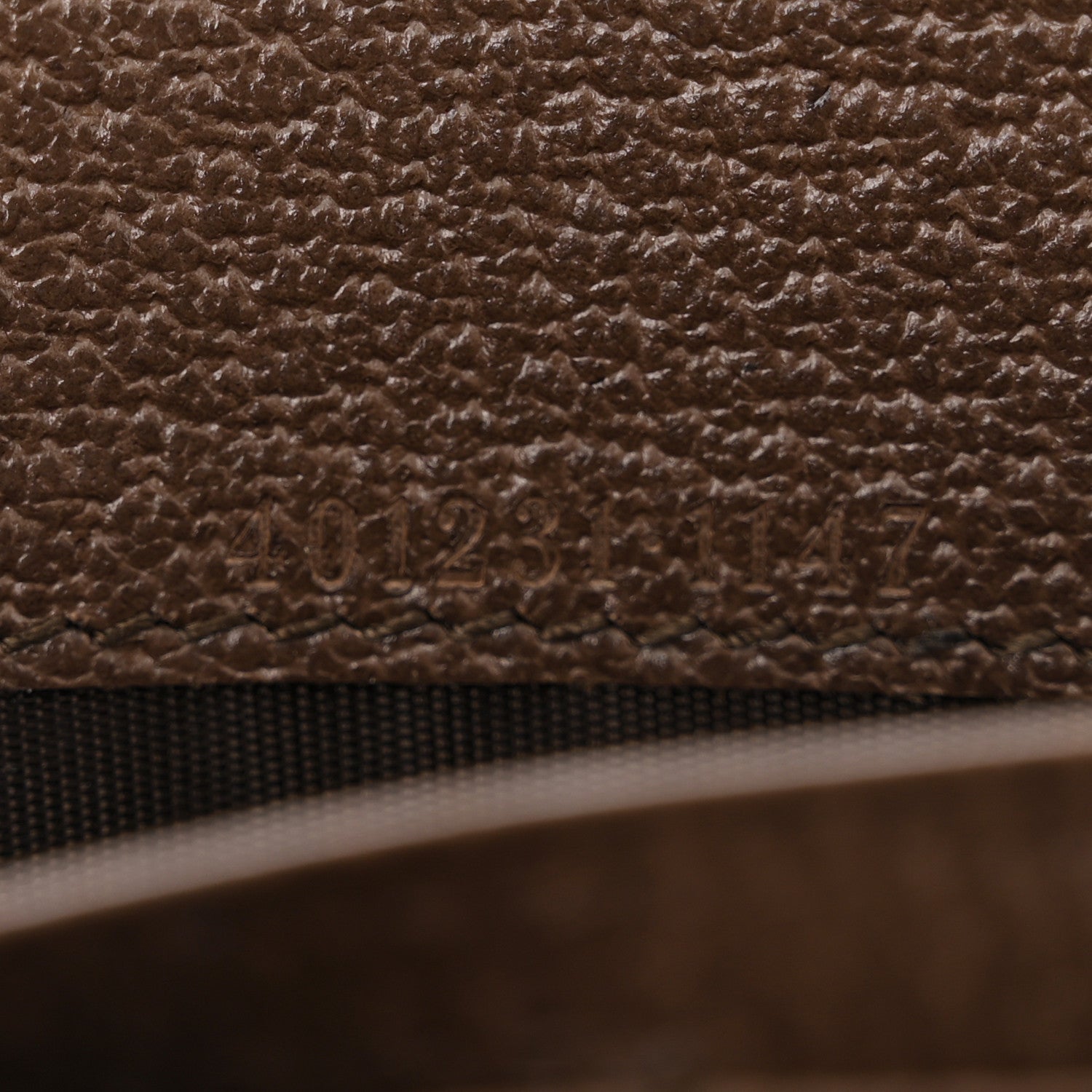 Gucci Monogram Jumbo GG Textured Dollar Calfskin Mini Dionysus Chain Wallet Camel Ebony New Acero 7 of 13