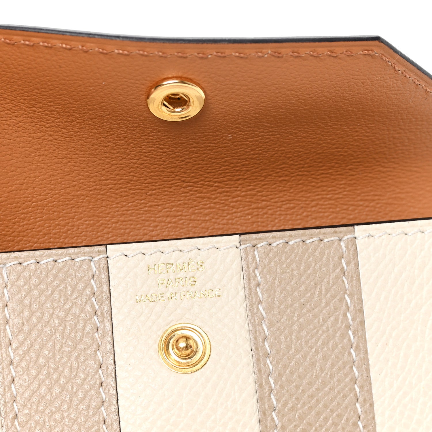 Hermes Epsom Bayadere Kelly Pocket Belt Trench Craie 4 of 5