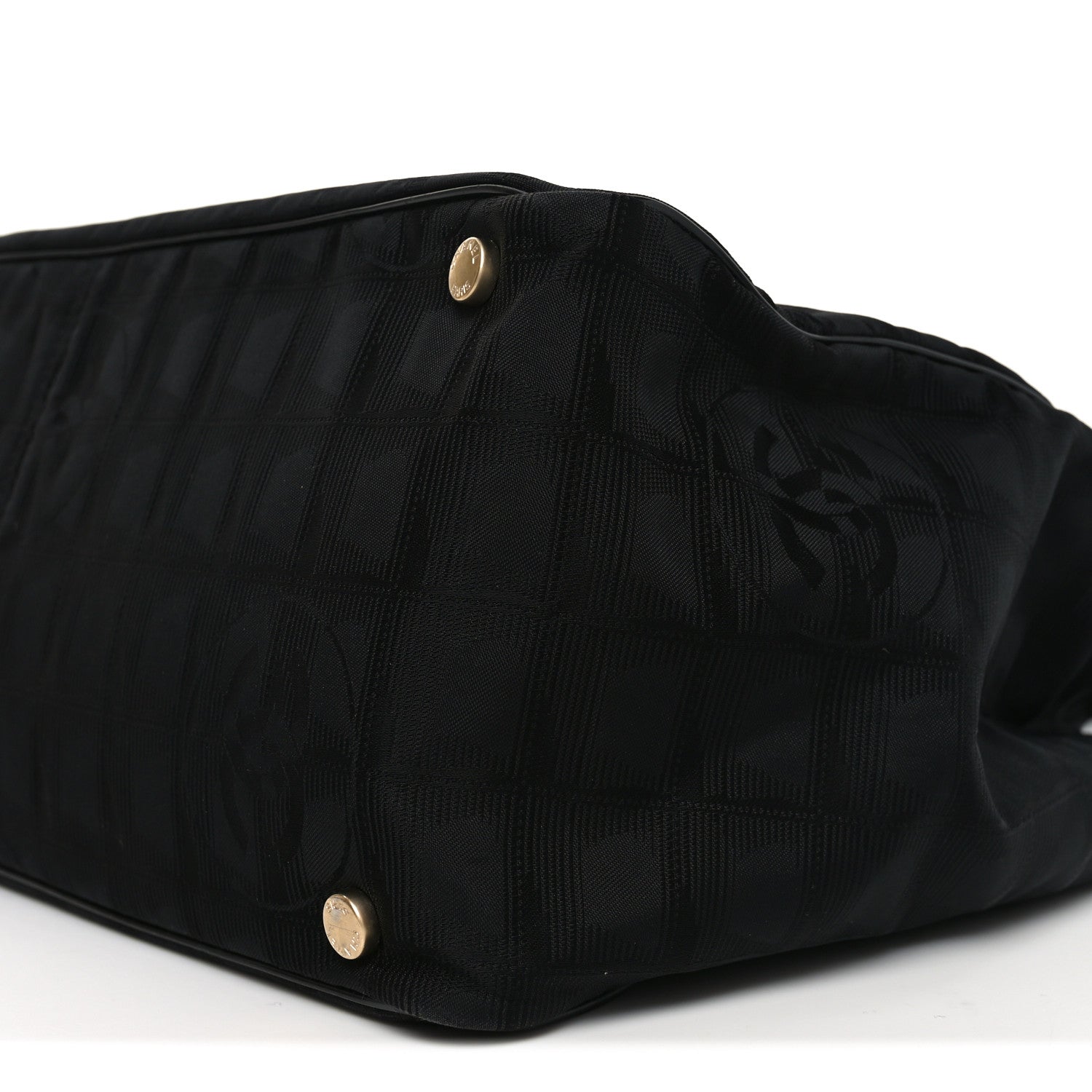 Chanel Nylon Large Travel Tote Black 10 of 10