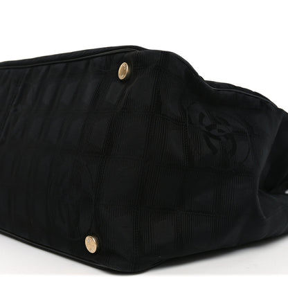 Chanel Nylon Large Travel Tote Black 10 of 10
