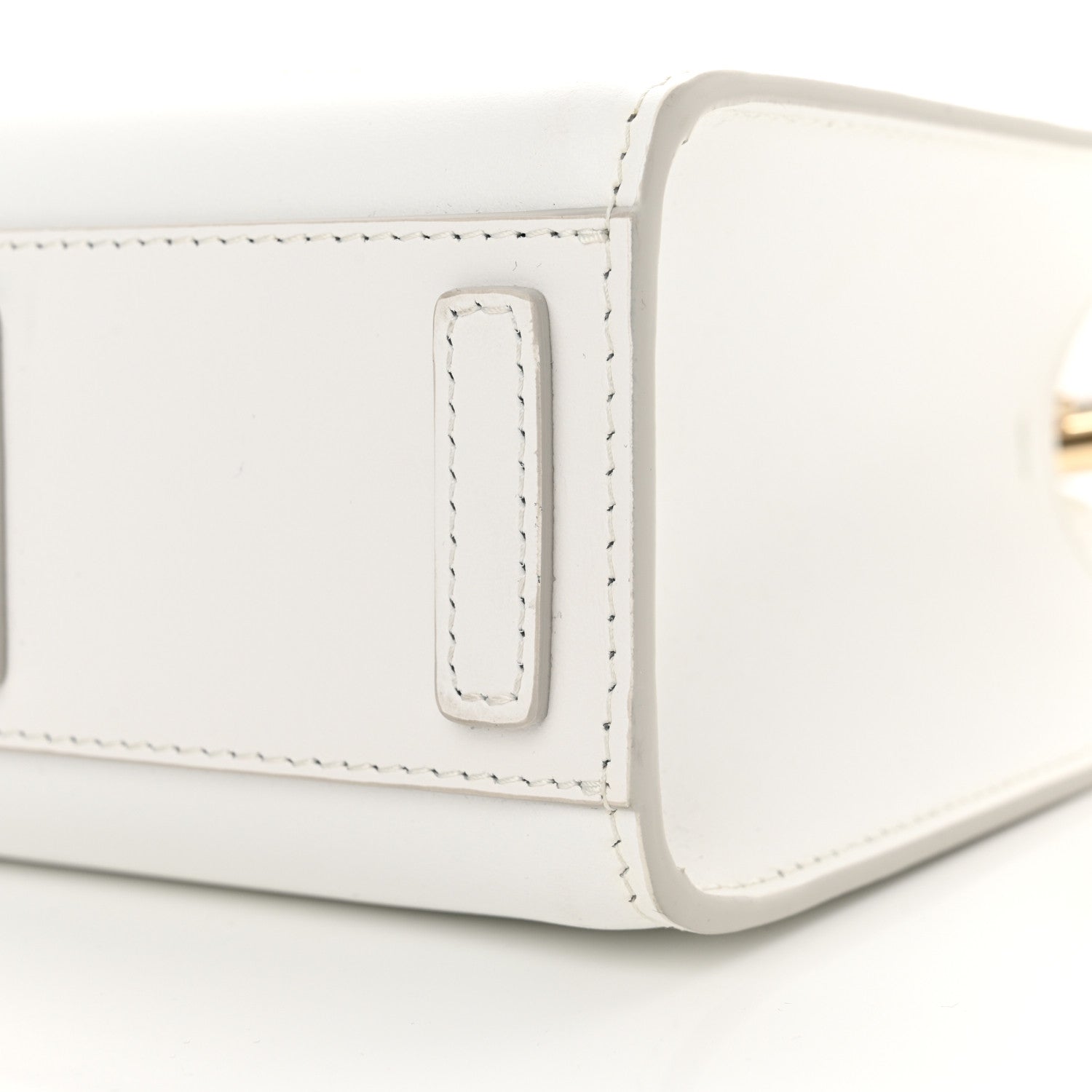 Dolce & Gabbana Calfskin Small DG Daily Shopper Tote White 9 of 10