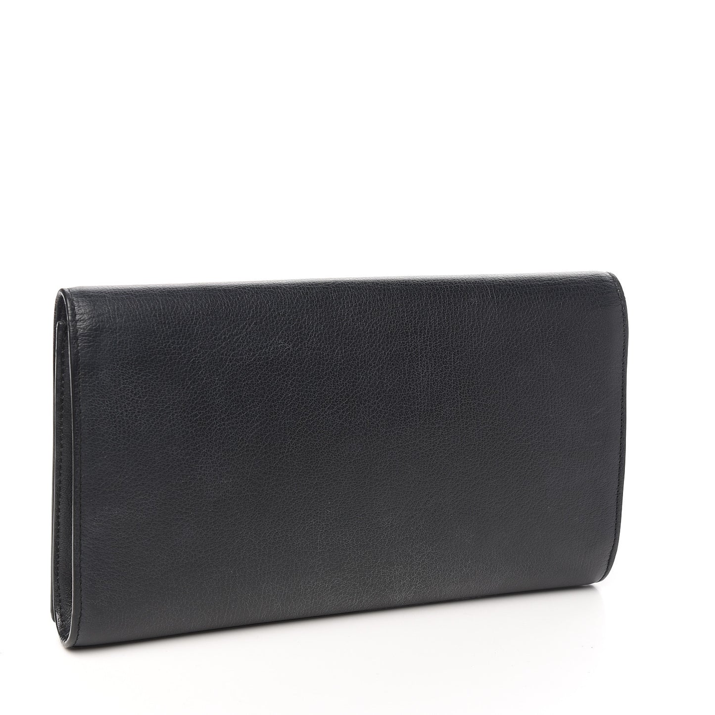 Calfskin Monogram Large Belle De Jour Clutch Black