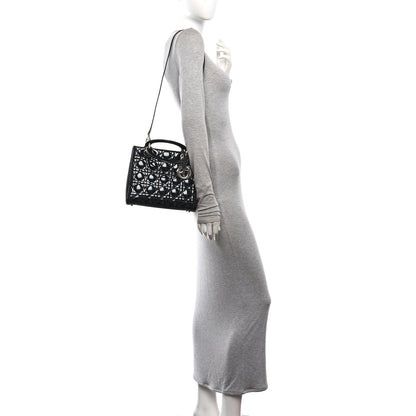 Christian Dior Patent Cannage Medium Lady Dior Black 2 of 11