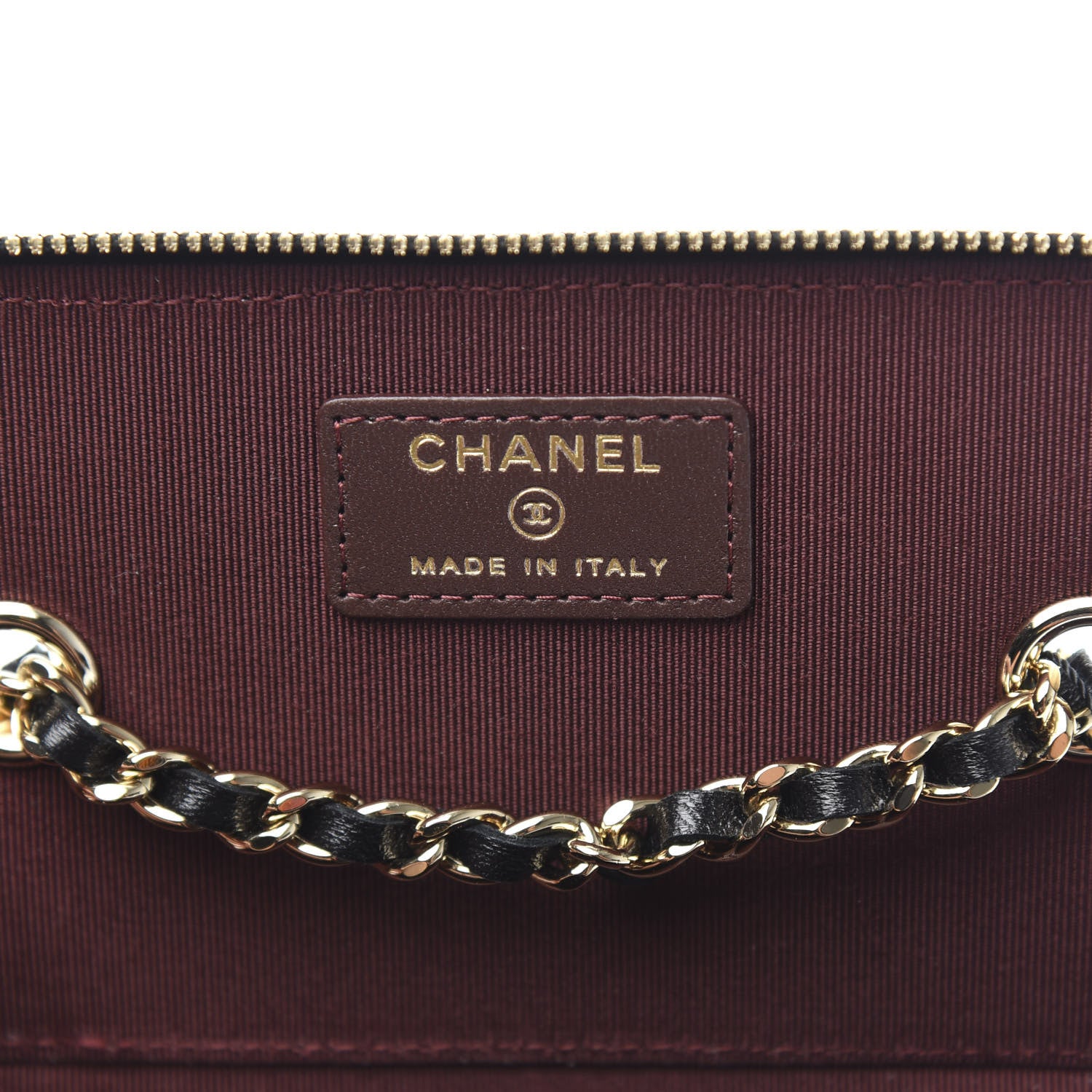 Chanel Lambskin Quilted Small Vanity Case With Chain Black 6 of 11