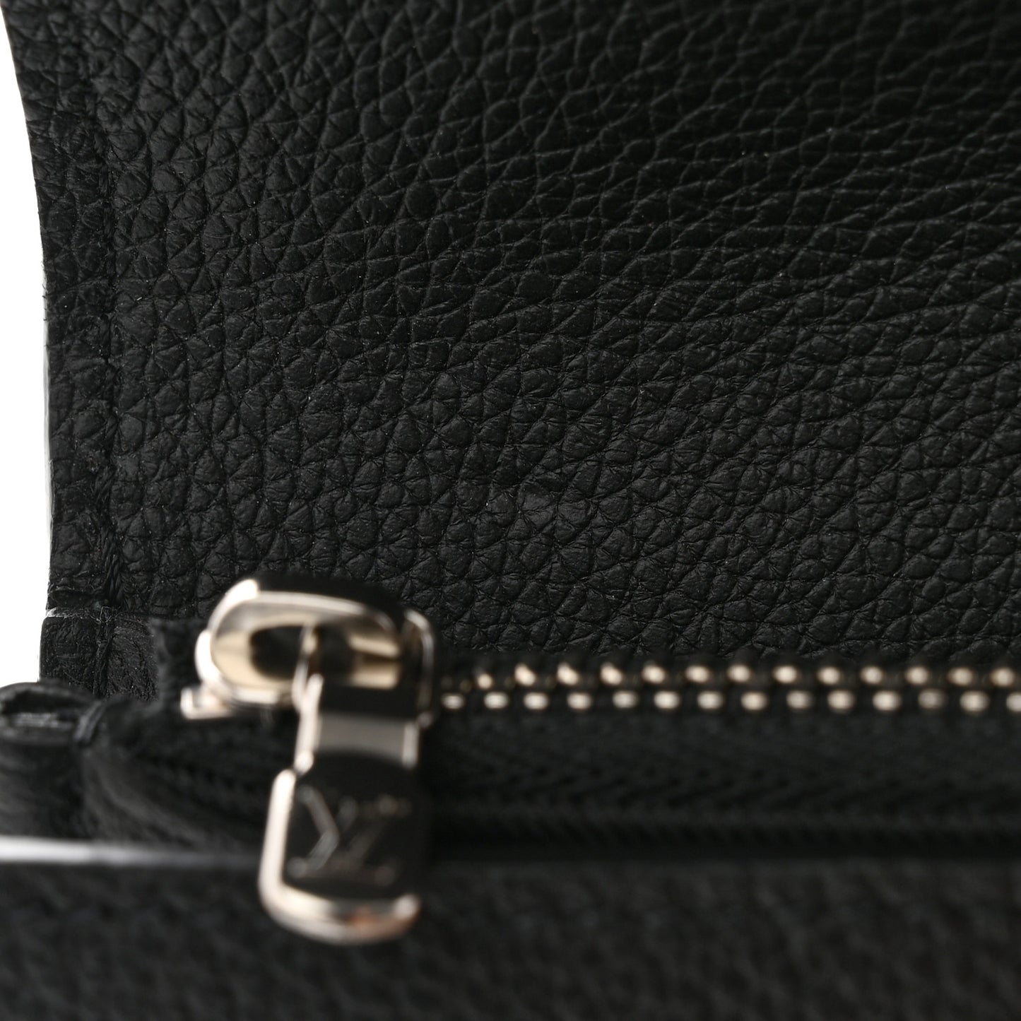 Calfskin Lockme II Wallet Black