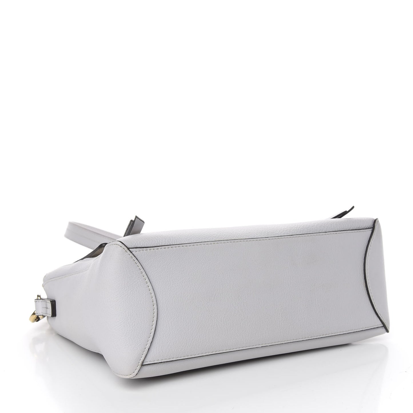 Calfskin Small Faye Day Shoulder Bag Light Cloud