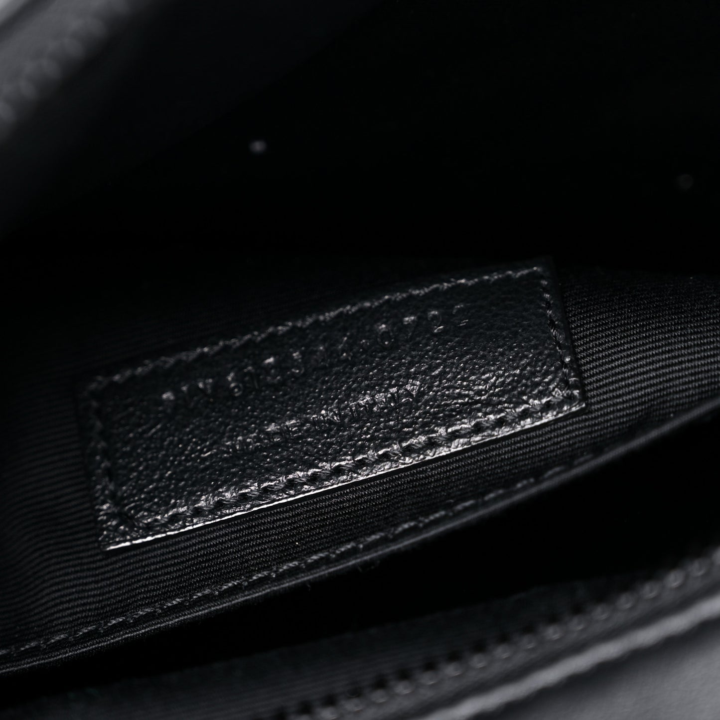Calfskin Matelasse Monogram Lou Camera Bag Black