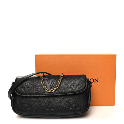 Louis Vuitton Empreinte Monogram Giant Ivy Wallet On Chain Black 11 of 11