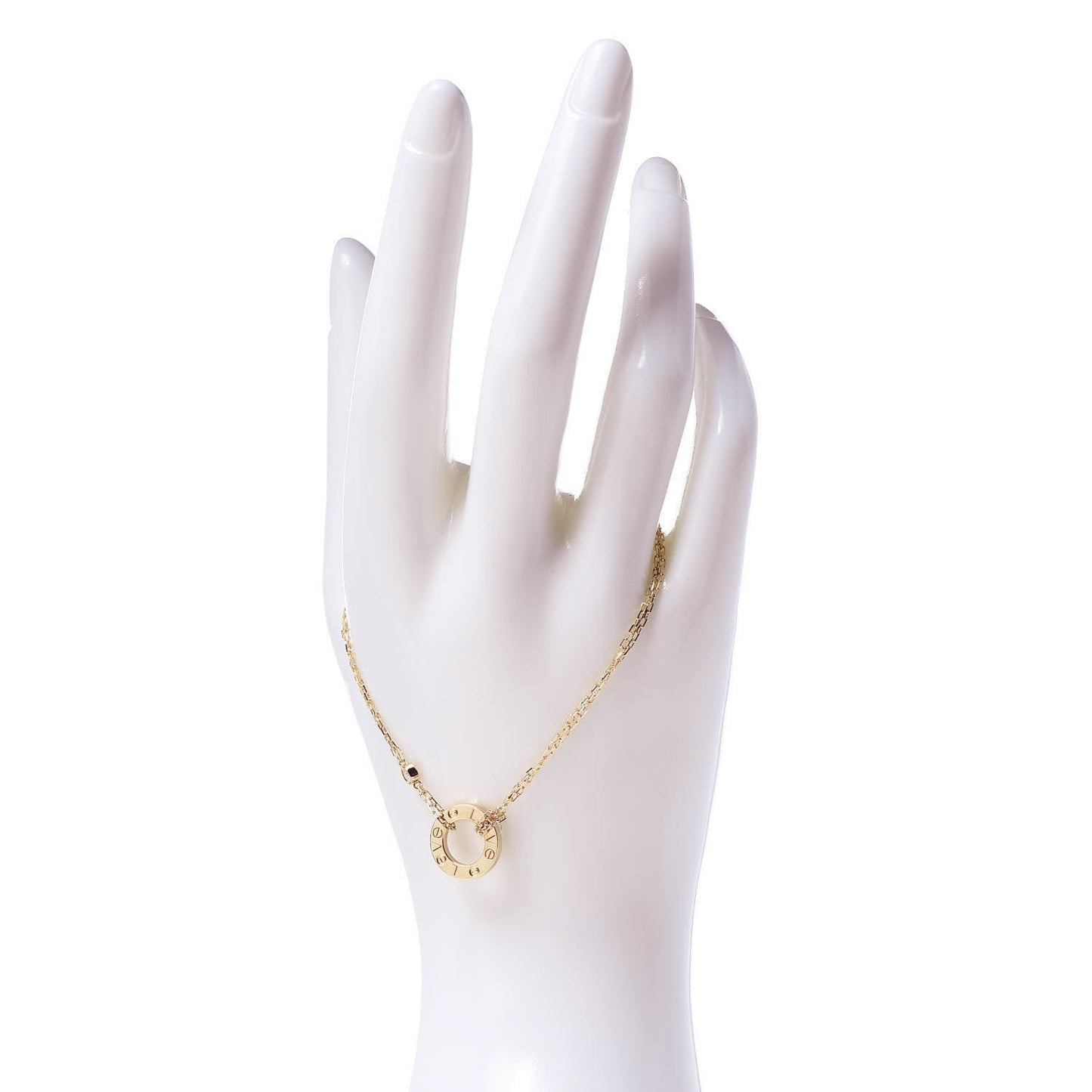18K Pink Gold Diamond LOVE Bracelet