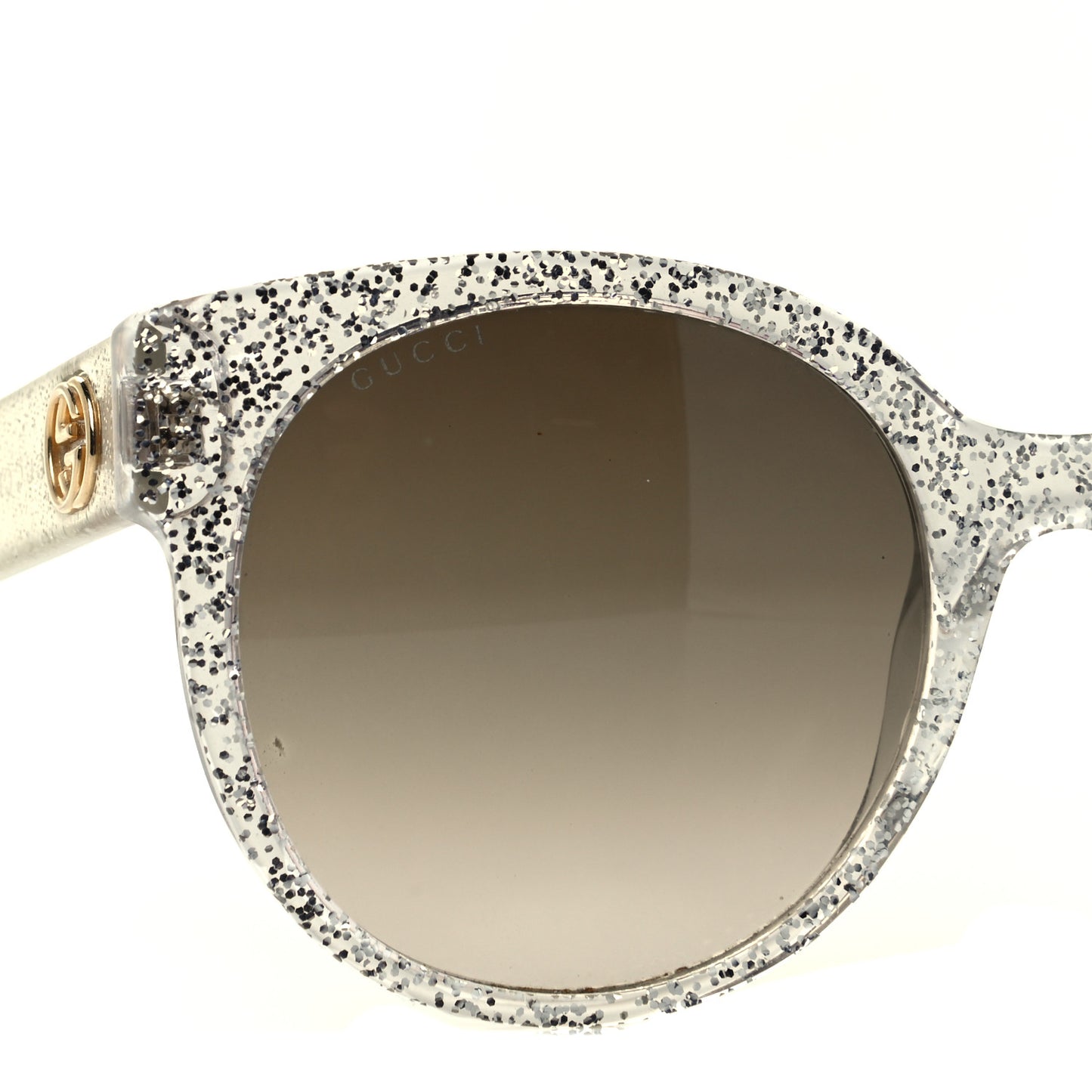 Acetate Glitter Sunglasses GG0034S Silver