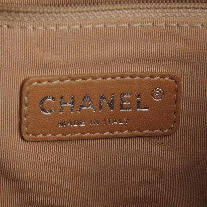 Chanel Glazed Calfskin Quilted Mademoiselle Shopping Tote Green 8 of 8