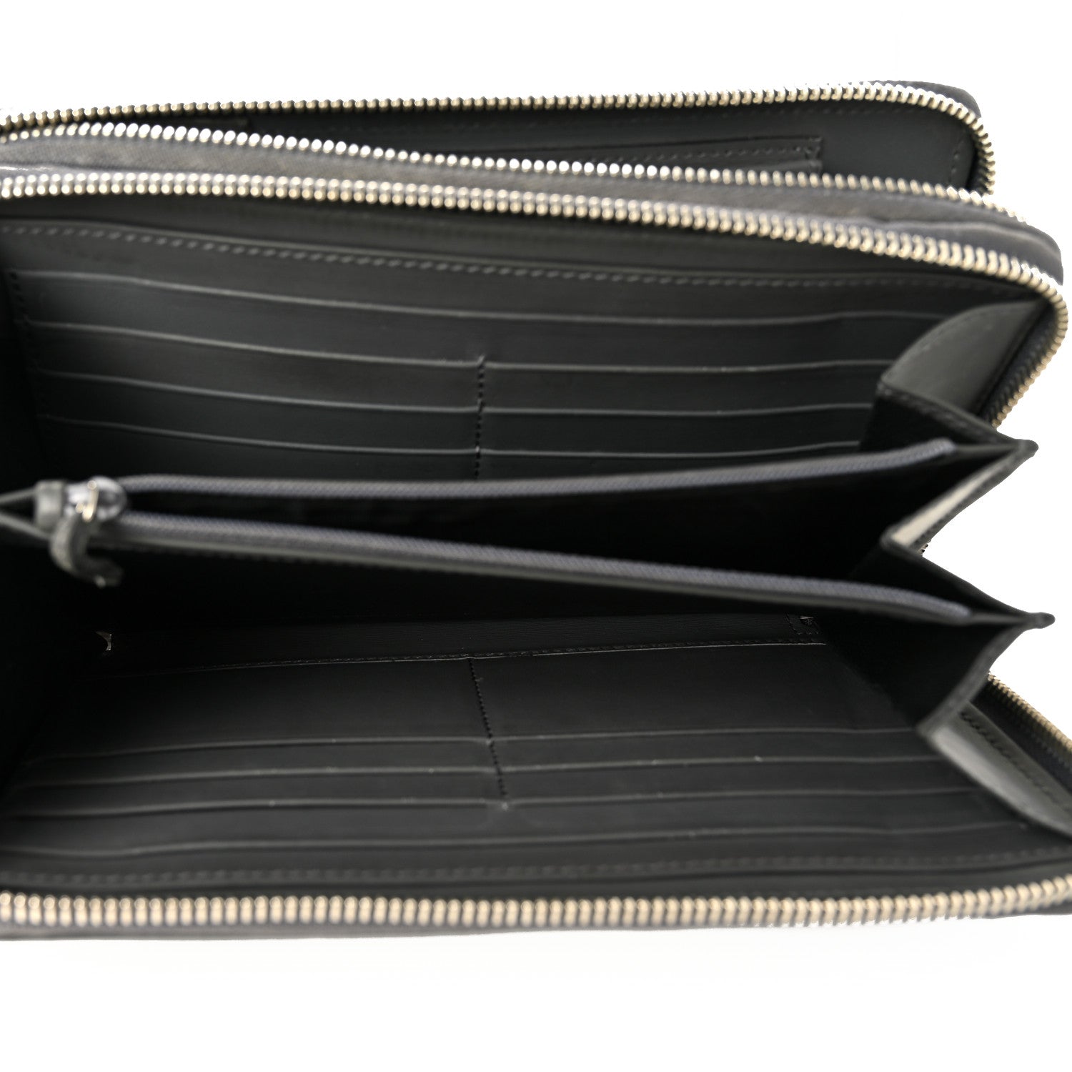Gucci Guccissima Signature Travel Document Case Grey 5 of 10
