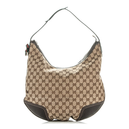 Gucci Monogram Large Princy Hobo Dark Brown 1 of 7