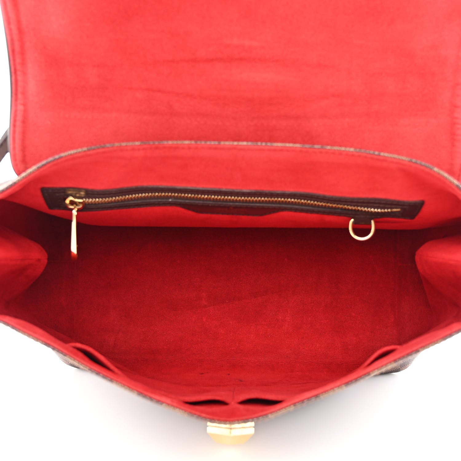 Louis Vuitton Damier Ebene Bergamo MM 5 of 13