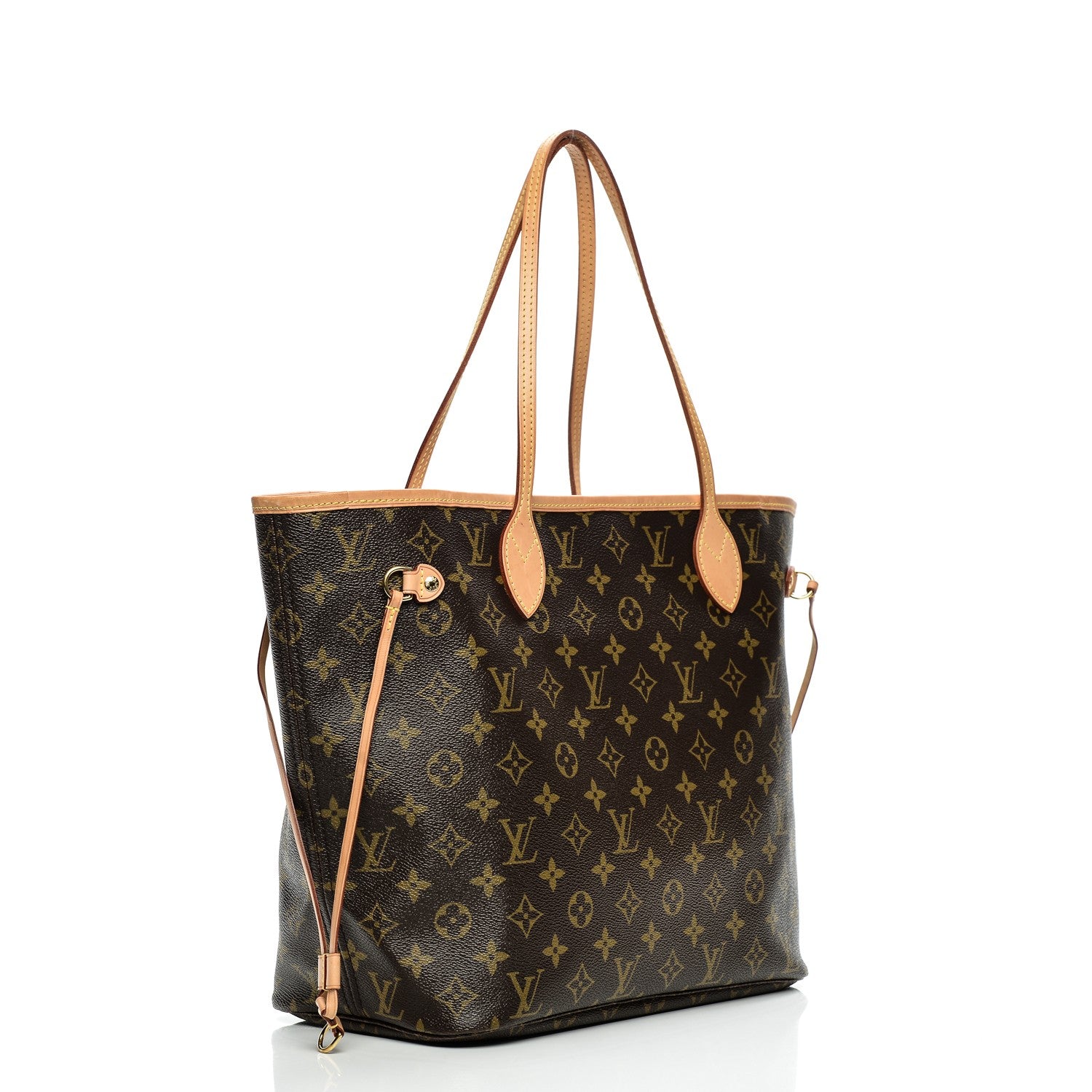 Louis Vuitton Monogram Capri V Neverfull MM Rose Ballerine 3 of 8