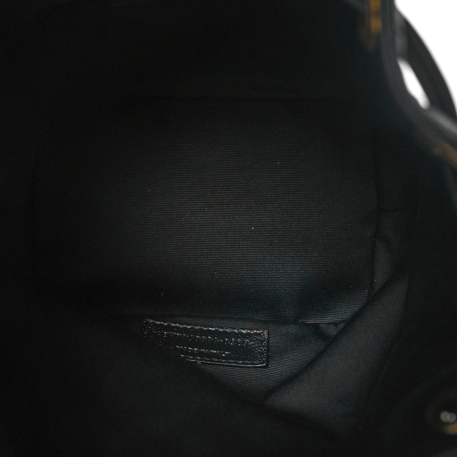 Saint Laurent Lambskin Quilted Small Cassandre Bucket Bag Black 5 of 10
