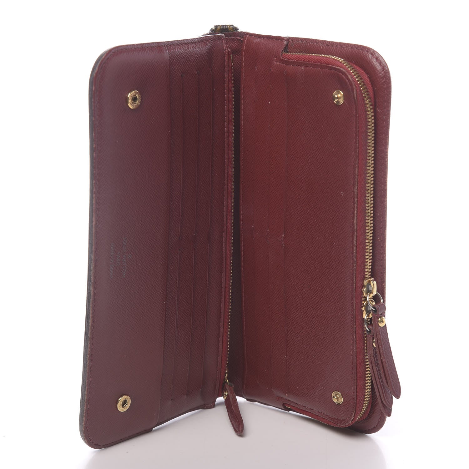 Louis Vuitton Monogram Insolite Wallet Red 5 of 10