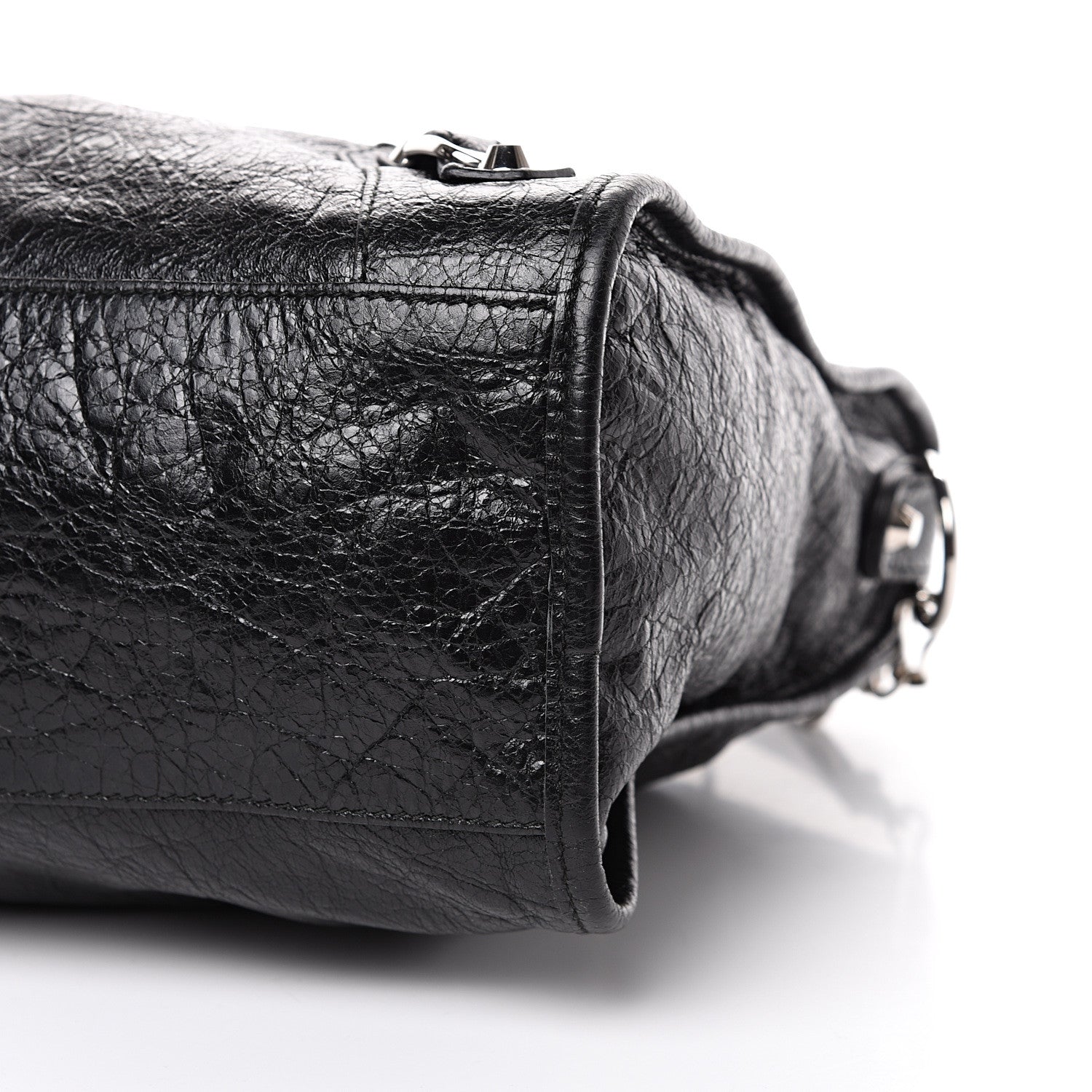 Balenciaga Agneau Classic Silver Hardware City Black 9 of 10