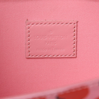 Louis Vuitton Vernis Jungle Dots Pochette Felicie Sugar Pink Poppy 9 of 12