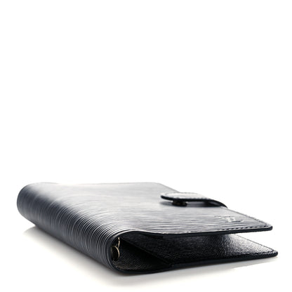Louis Vuitton Epi Small Ring Agenda Cover Black 4 of 8