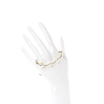 Chanel Pearl CC Bracelet Gold 2 of 5