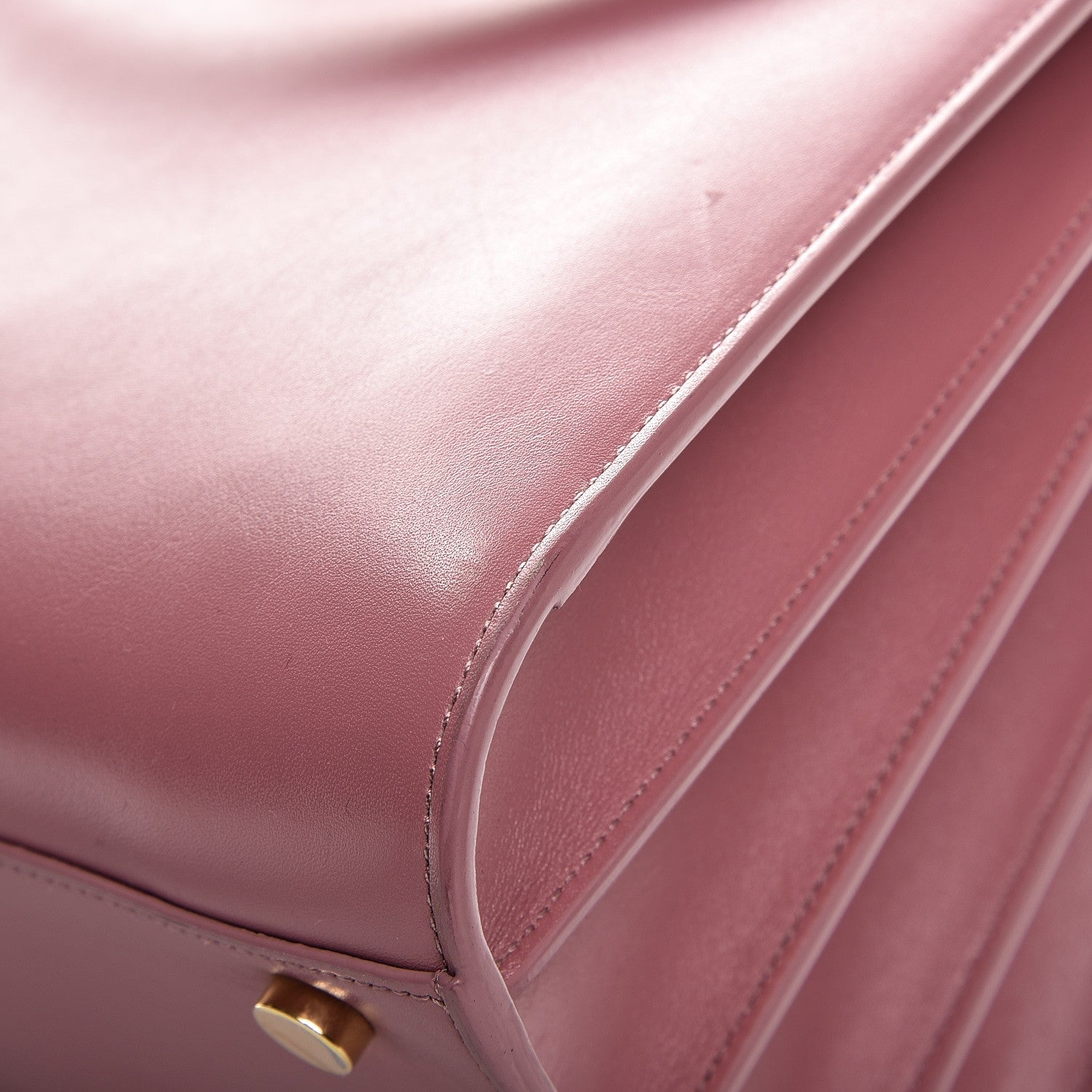 Saint Laurent Calfskin Small Sac De Jour Dark Rose 14 of 14