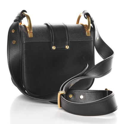 Prada City Calf Saffiano Pionniere Bag Black 3 of 12