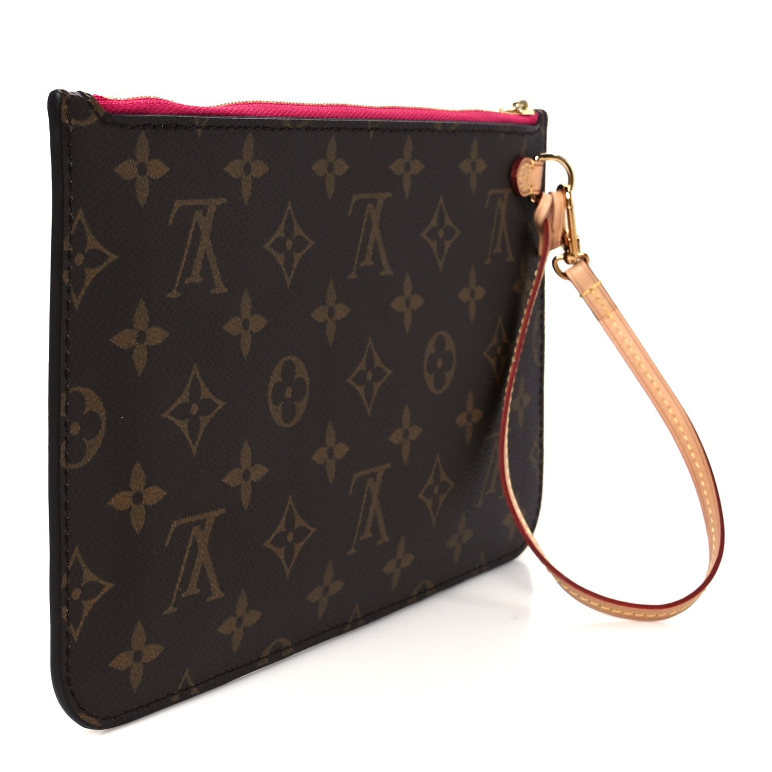 Louis Vuitton Monogram Neverfull MM GM Pochette Pivoine 3 of 8