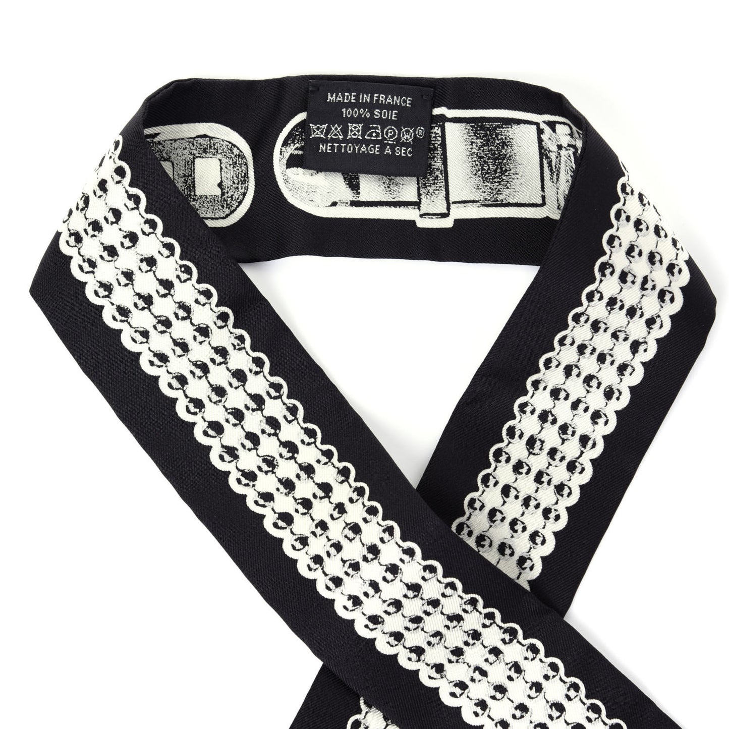 Silk Le Tresor De Medor Twilly Black White