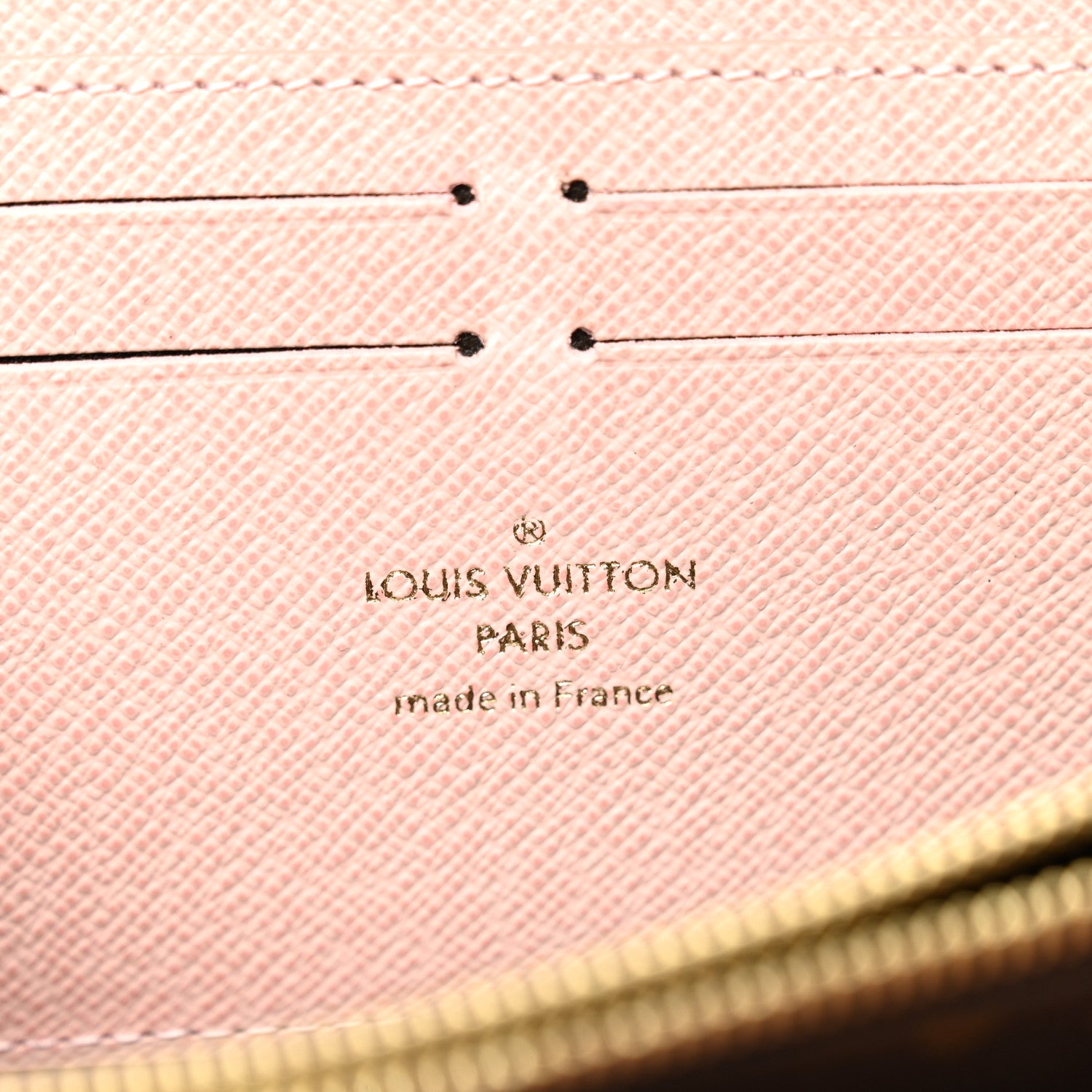 Louis Vuitton Monogram Clemence Wallet Rose Ballerine 6 of 7