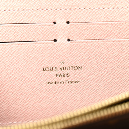 Louis Vuitton Monogram Clemence Wallet Rose Ballerine 6 of 7