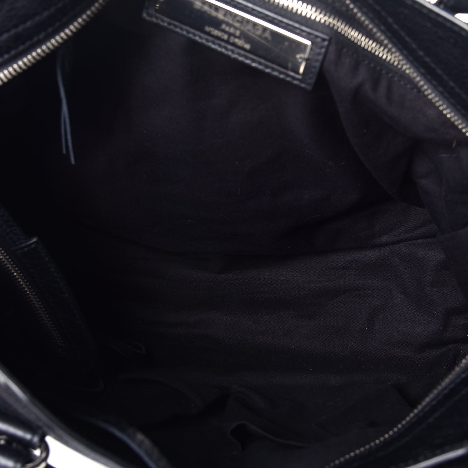 Balenciaga Agneau Classic Silver Hardware City Black 6 of 10