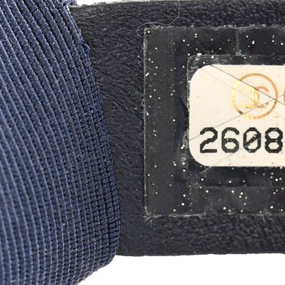 Chanel Caviar Quilted Medium Boy Flap Dark Navy Blue 6 of 9