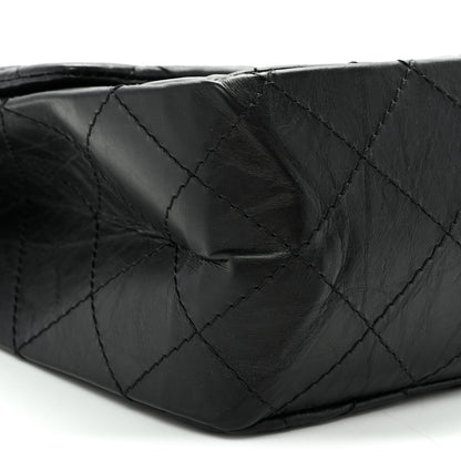 Chanel Aged Calfskin Quilted 2.55 Reissue 227 Flap Black 9 of 10