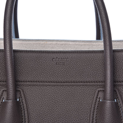 Celine Baby Grained Calfskin Medium Phantom Luggage Anthracite 12 of 13