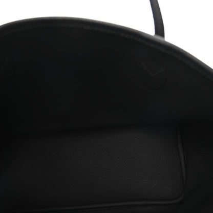 Louis Vuitton Monogram Calfskin Neo Neverfull Inside Out MM Black 6 of 10