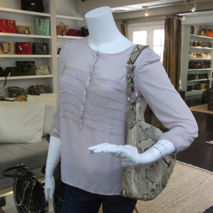 Prada Python Logo Hobo Roccia 2 of 13