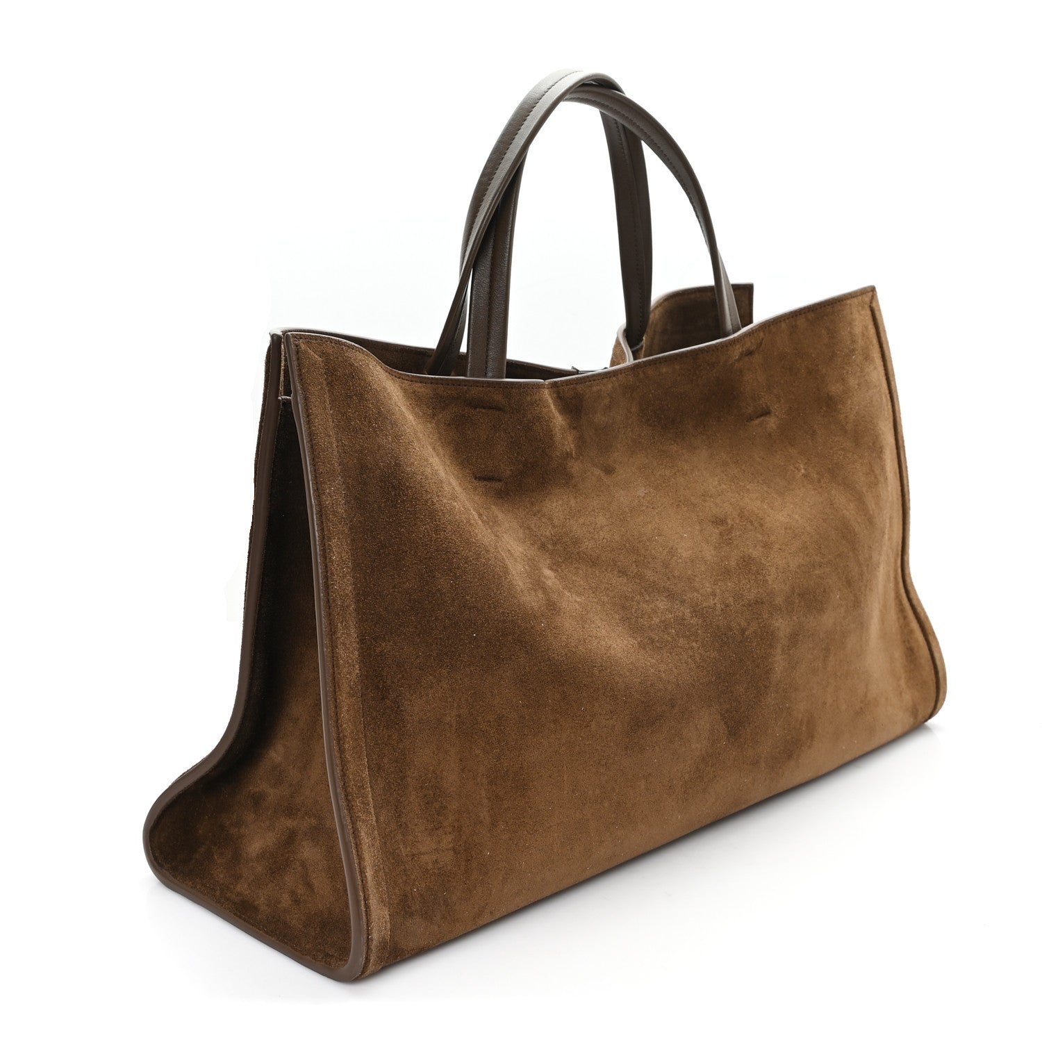 Phoebe Philo Suede Medium Kit Cabas Khaki 3 of 10